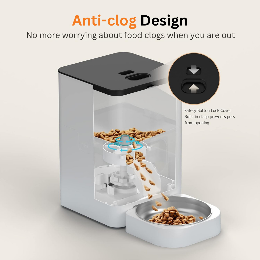 Distributeur automatique de nourriture pour chien